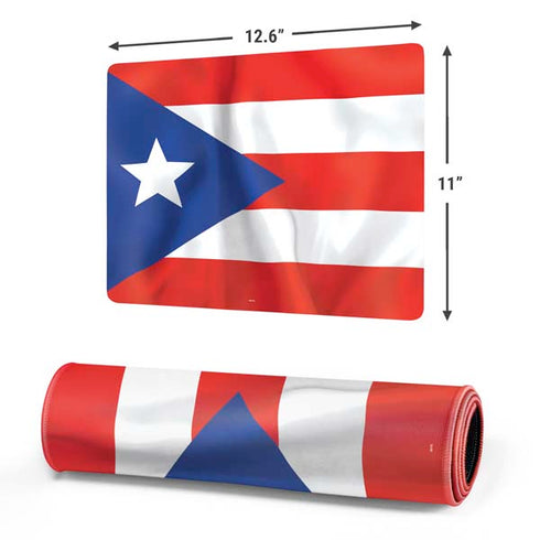 Puerto Rico Flag Gaming Mouse Pad